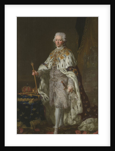 Portrait of King Gustav III of Sweden by Anonymous