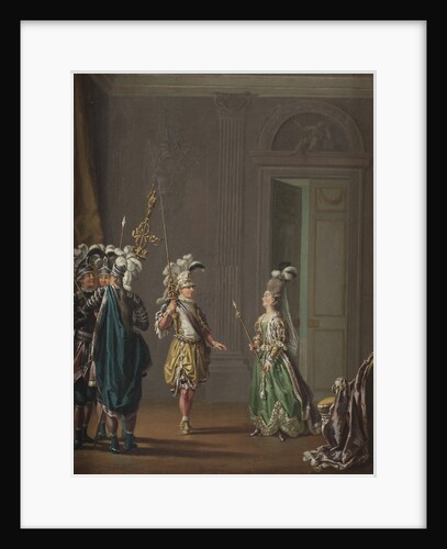 King Gustav III of Sweden and Ulrika Eleonora von Fersen by Anonymous