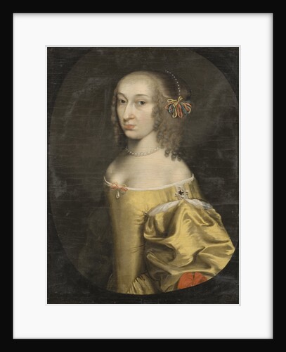 Portrait of Margravine Hedwig Sophie of Brandenburg, 1647 by Anonymous