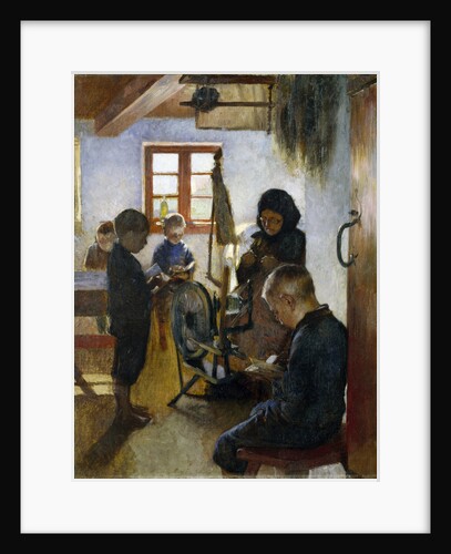 In the Village School, 1884 by Anonymous