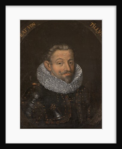 Portrait of Johann Tserclaes, Count of Tilly by Anonymous