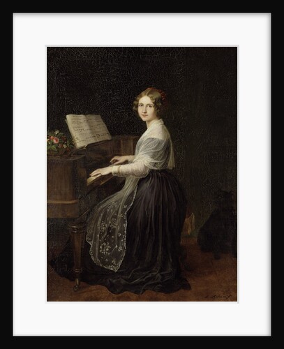 Portrait of the Soprano Jenny Lind, 1845 by Anonymous