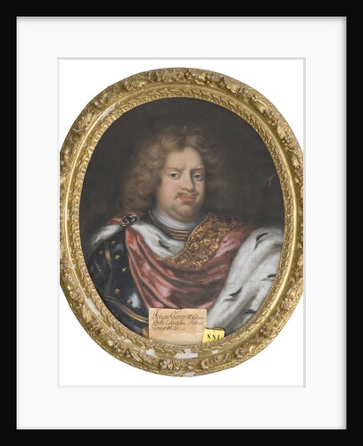 Portrait of John George III, Elector of Saxony by Anonymous