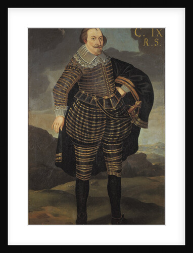 Portrait of King Charles IX of Sweden by Anonymous