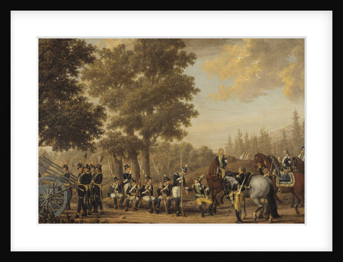 King Gustav III of Sweden in the Russo-Swedish War, 1789 by Anonymous