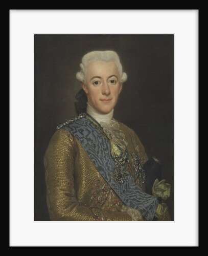 Portrait of King Gustav III of Sweden, 1775 by Anonymous