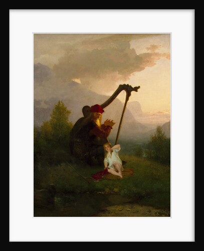 King Heimer and Aslaug, 1856 by Anonymous