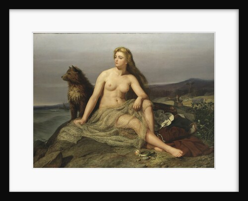 Kraka (Aslaug), 1862 by Anonymous