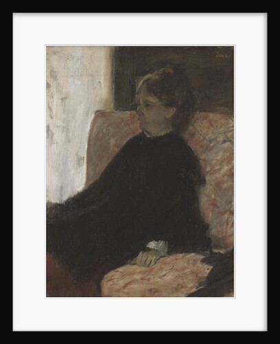 Lady in Black by Anonymous