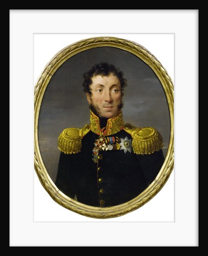 Portrait of the General Count Pyotr Sergeevich Ushakov, End of 1820s-Early 1830s by Anonymous