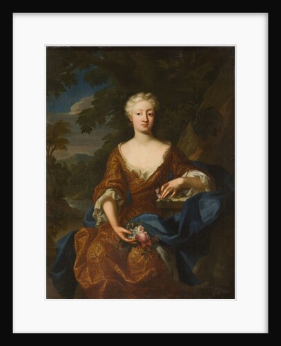 Portrait of Princess Luise Dorothea of Prussia, 1724 by Anonymous
