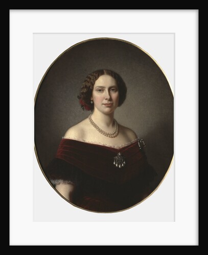 Portrait of Louise of the Netherlands, Queen of Sweden and Norway by Anonymous