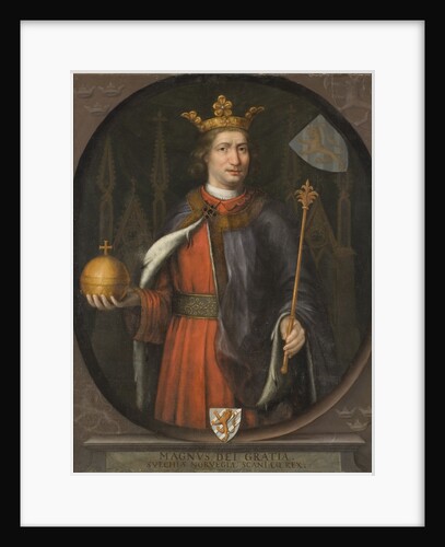 Portrait of Magnus Eriksson, King of Sweden and Norway by Anonymous