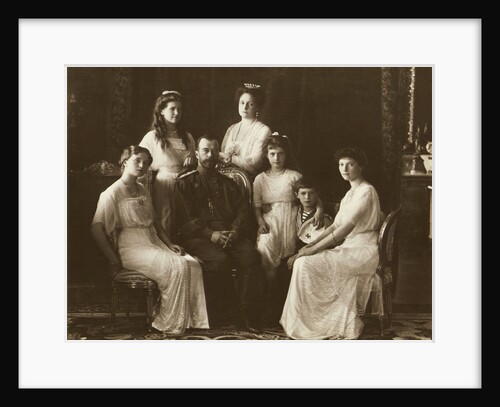 The Family of Tsar Nicholas II of Russia, 1914 by Anonymous