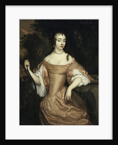 Portrait of Maria of Orange-Nassau, Countess of Simmern-Kaiserslautern, c. 1645 by Anonymous