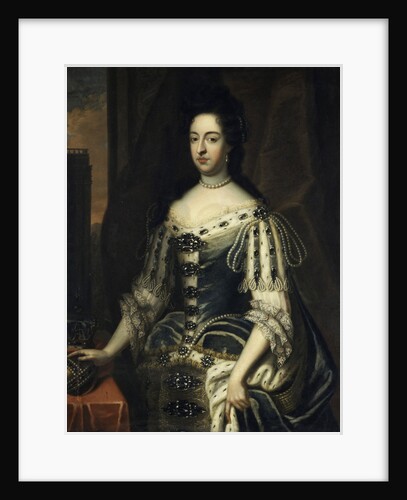 Portrait of Mary II of England by Anonymous