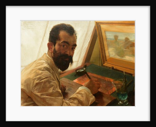 Portrait of Leopold Löwenstam, 1883 by Anonymous