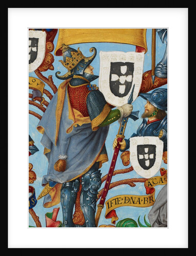 King Denis I of Portugal From Genealogia dos Reis de Portugal, ca 1530 by Anonymous