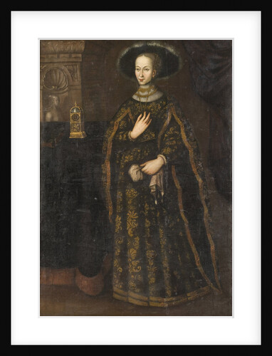 Portrait of Margareta Eriksdotter Vasa, sister of king Gustav I of Sweden by Anonymous