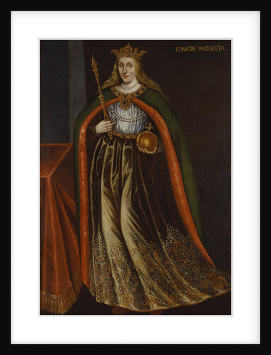 Portrait of Margaret I of Denmark by Anonymous