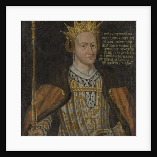 Portrait of Margaret I of Denmark by Anonymous
