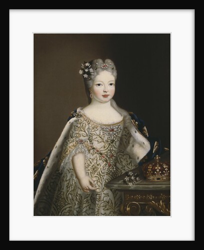 Portrait of Infanta Mariana Victoria of Spain, Queen of Portugal by Anonymous
