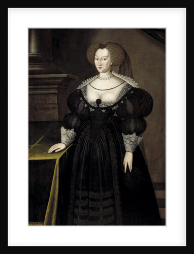 Portrait of Princess Maria Eleonora of Brandenburg, Queen of Sweden by Anonymous