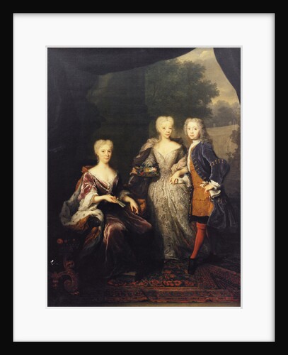 Landgravine Marie Louise of Hesse-Kassel, Princess of Orange, with children by Anonymous