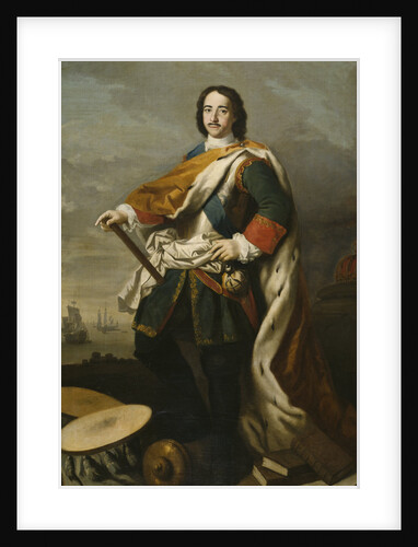 Portrait of Emperor Peter I the Great by Anonymous