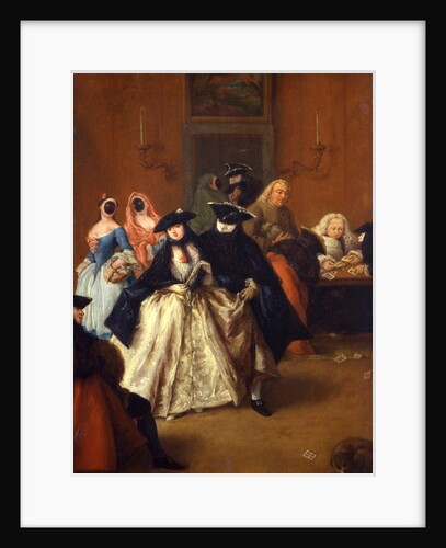 Casino (Il ridotto) in Venice, ca 1757 by Anonymous