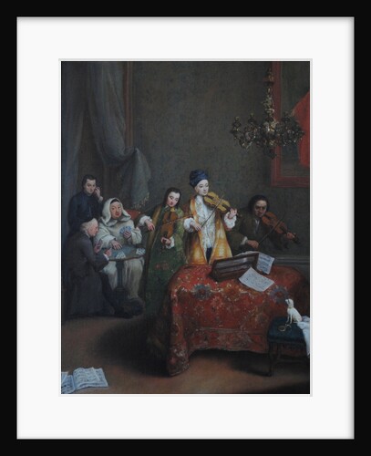 Concert, 1741 by Anonymous