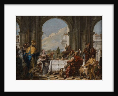 Cleopatras feast, ca 1742 by Anonymous