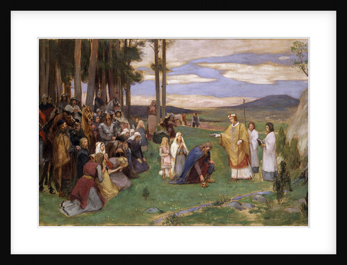 Ansgar Preaching Christianity by Anonymous