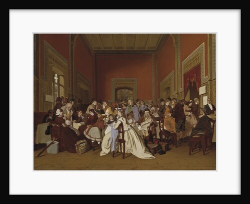 Second Class Waiting Room, 1865 by Anonymous