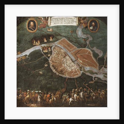 The battle of Novgorod, 1611, 1698 by Anonymous