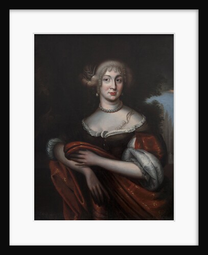 Portrait of Countess Sophie Amalie of Nassau-Siegen, Duchess of Courland by Anonymous