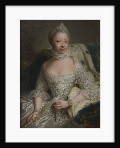 Portrait of Princess Charlotte of Mecklenburg-Strelitz, Queen of Great Britain, 1762 by Anonymous