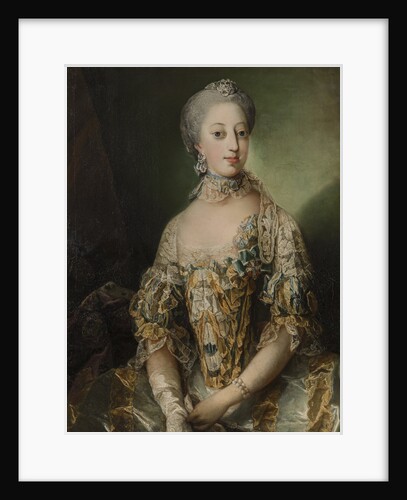 Portrait of Sophia Magdalena of Denmark, Queen of Sweden, 1766 by Anonymous