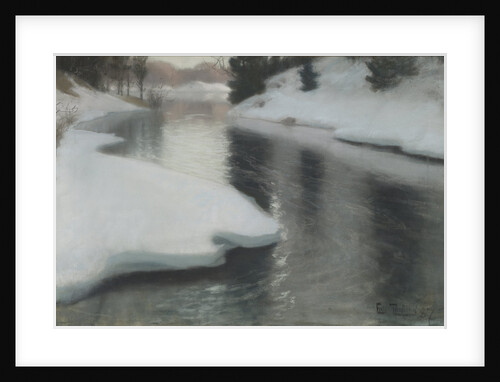 Spring Thaw, 1887 by Anonymous