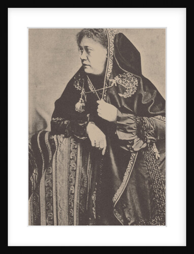 Helena Blavatsky, c. 1875 by Anonymous