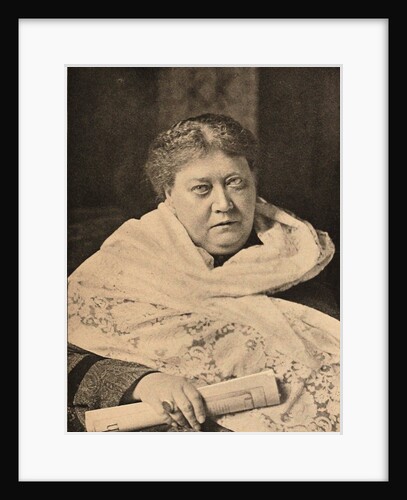 Helena Blavatsky, c. 1889 by Anonymous