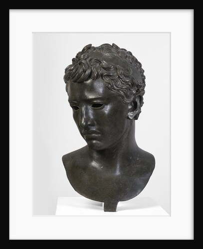 The head of Juba II, King of Numidia, from Volubilis, Morocco, 25 BC-23 CE by Anonymous