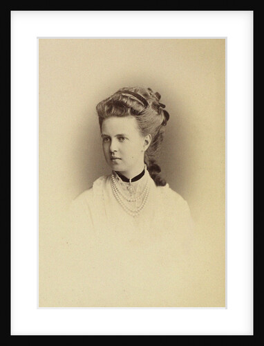 Portrait of Grand Duchess Maria Alexandrovna of Russia, Duchess of Saxe-Coburg and Gotha by Anonymous