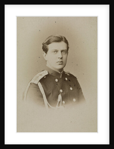 Portrait of Grand Duke Vladimir Alexandrovich of Russia, 1871 by Anonymous