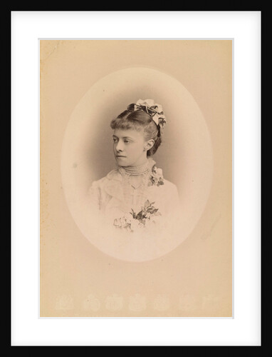 Portrait of Duchess Therese Petrovna of Oldenburg, Princess Romanovskaia, c. 1880 by Anonymous
