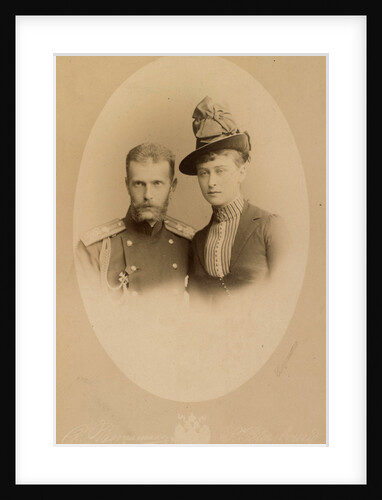 Grand Duke Sergei Alexandrovich and his wife Grand Duchess Elizabeth Fyodorovna, c. 1886 by Anonymous