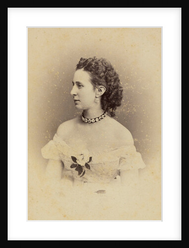 Portrait of Grand Duchess Alexandra Iosifovna of Saxe-Altenburg, ca 1865 by Anonymous