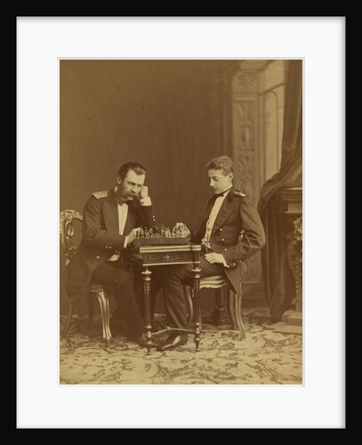 Grand Duke Konstantin Nikolaevich of Russia and Grand Duke Constantine Constantinovich o by Anonymous