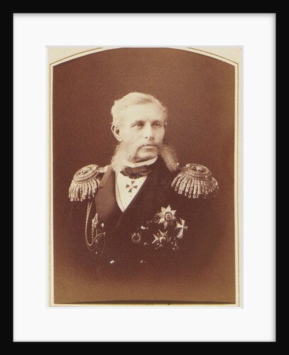 Portrait of the Admiral Grigory Ivanovich Butakov, 1877 by Anonymous