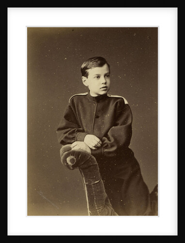 Portrait of Grand Duke Dmitry Konstantinovich of Russia, 1874 by Anonymous